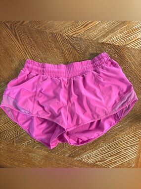 Sonic Pink Lululemon Hotty Hot Shorts